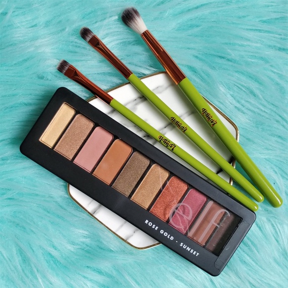 ELF Other - Alamar Ojito Eye Brush Set & Elf Palette Bundle